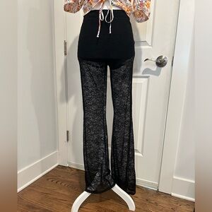 H&M long flare pants